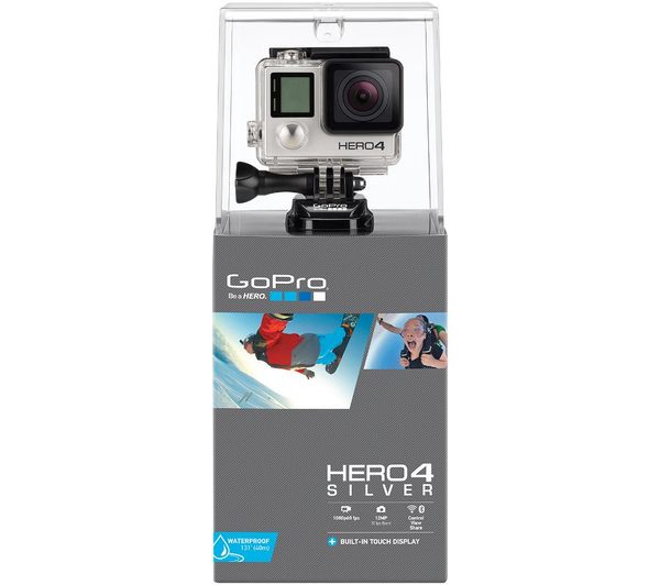 2x Batteria fotocamera 1160mah per GoPro HD HERO 4 Silver Edition 