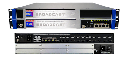 16 channels 4k rf modulator hdmi for 4k to qam atsc isdbt dvbt uhd video over coax 4k hdmi distribution on coaxial vecoax 4k 16 pvi